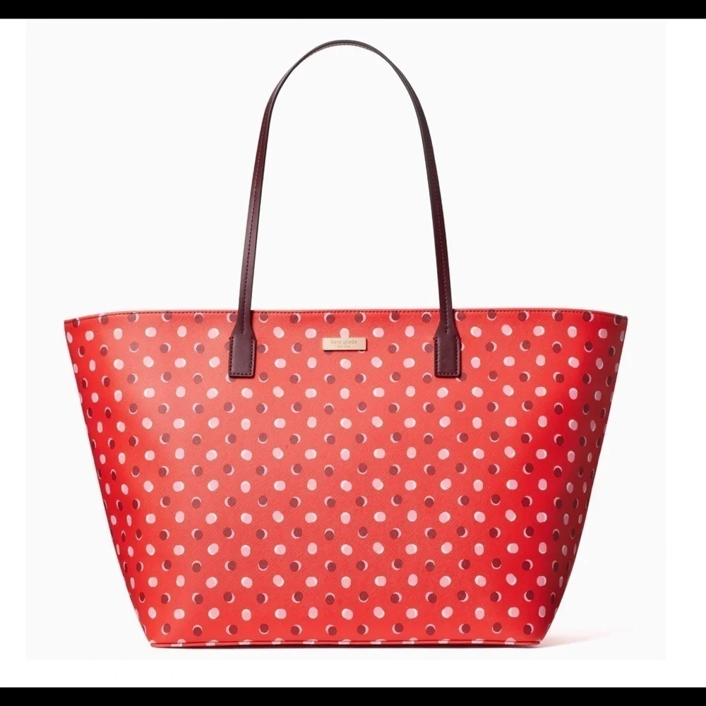 Kate SPADE‎ STREET FIESTA MARGARETA MINI DOT SHOULDER BAG WITH CLUTCH